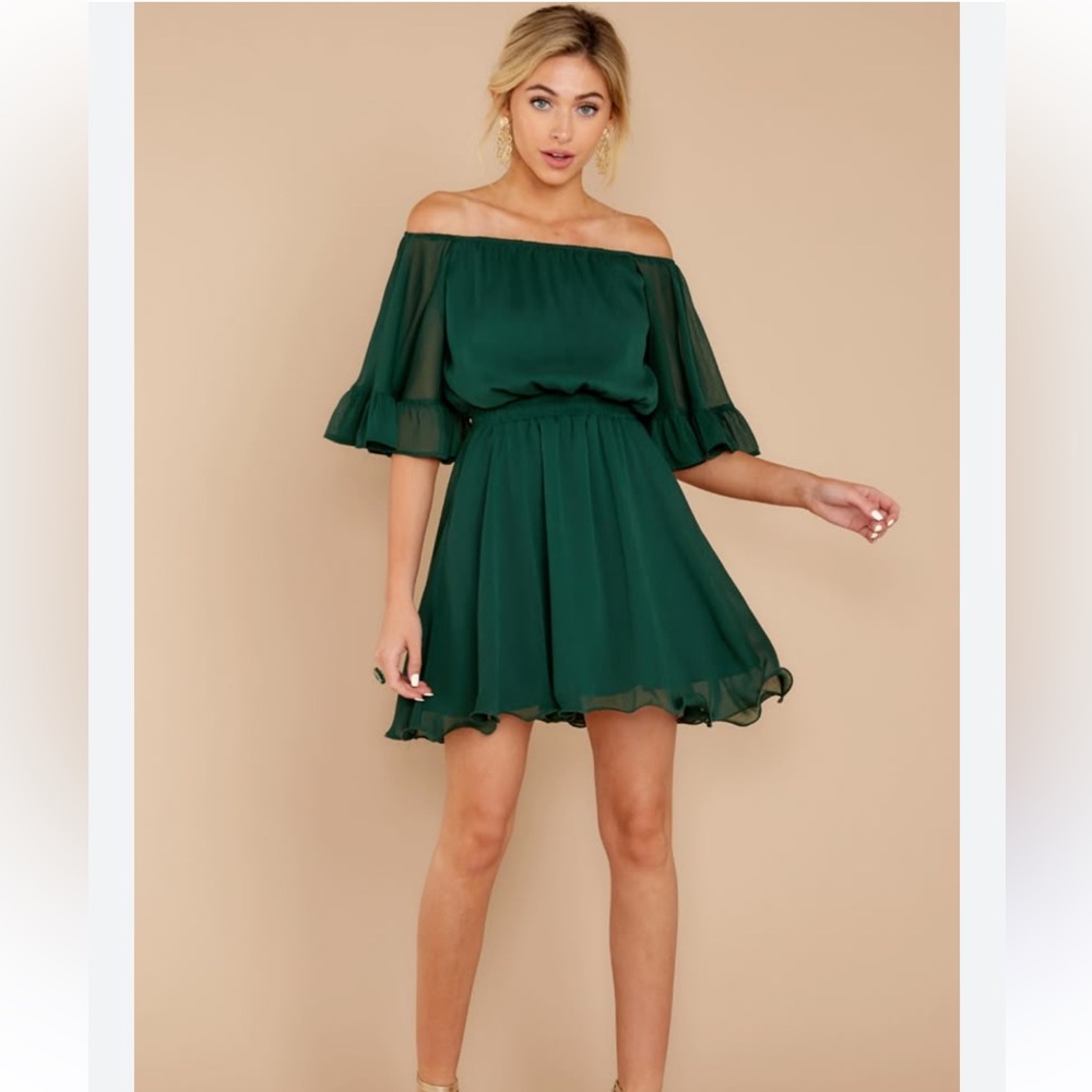 Endless Rose Emerald Green Dress
